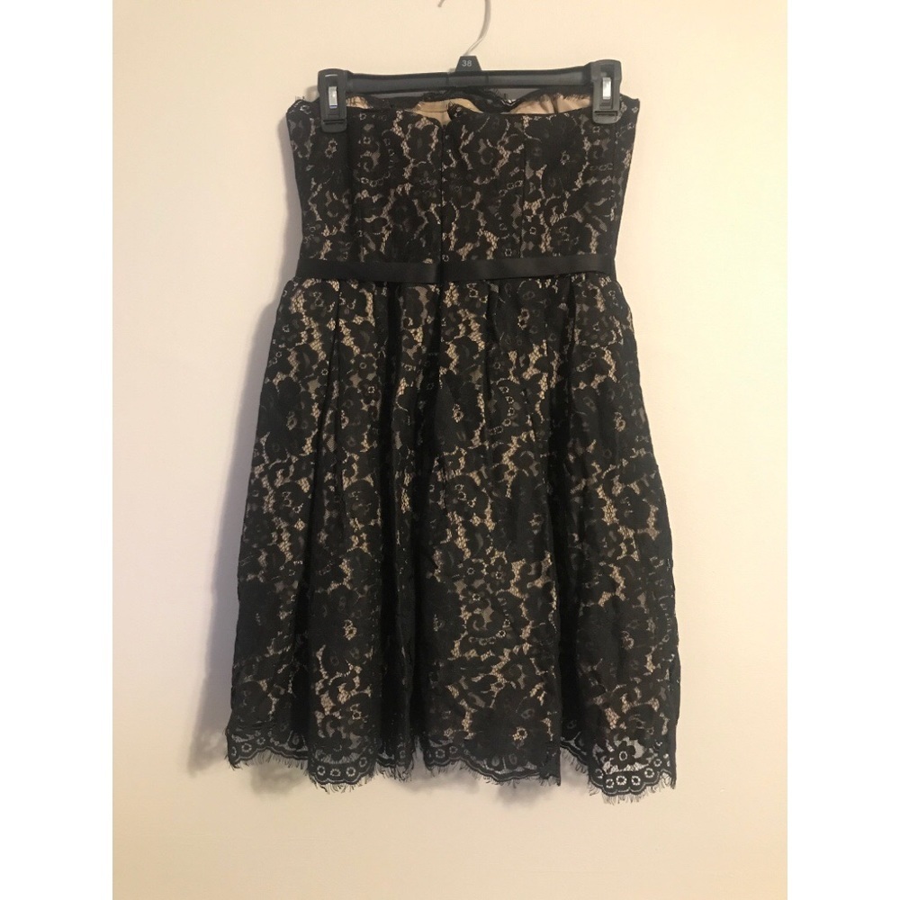 Black Lace Party Dress - Picture 4 of 8